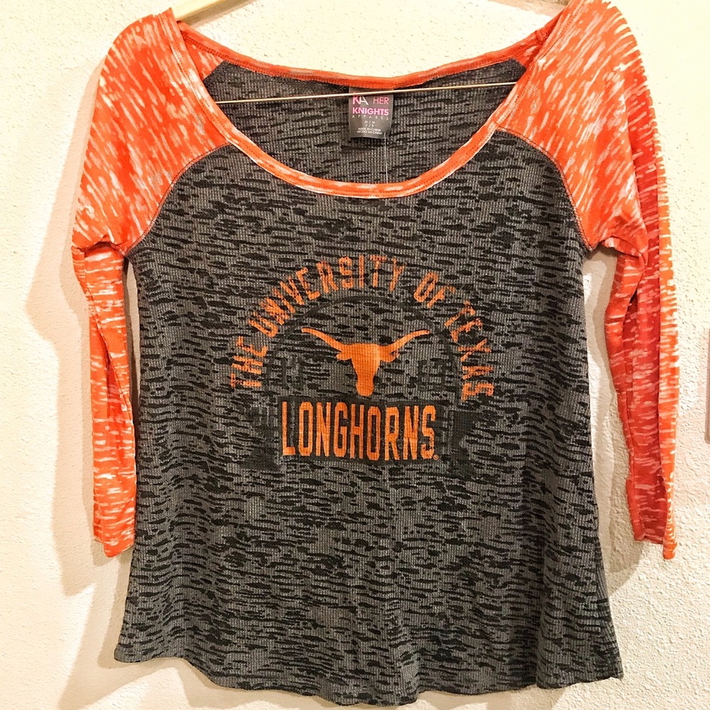 Knights Apparel Texas Longhorns Long-Sleeve Shirt